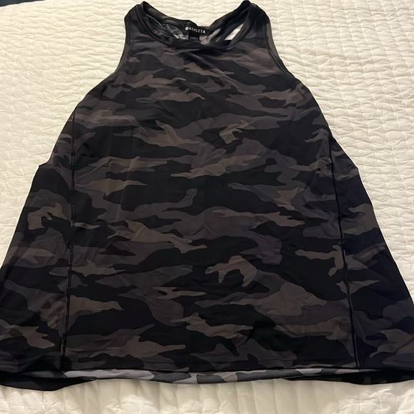 NWOT Athleta Camo Racerback Tank - Picture 3 of 8